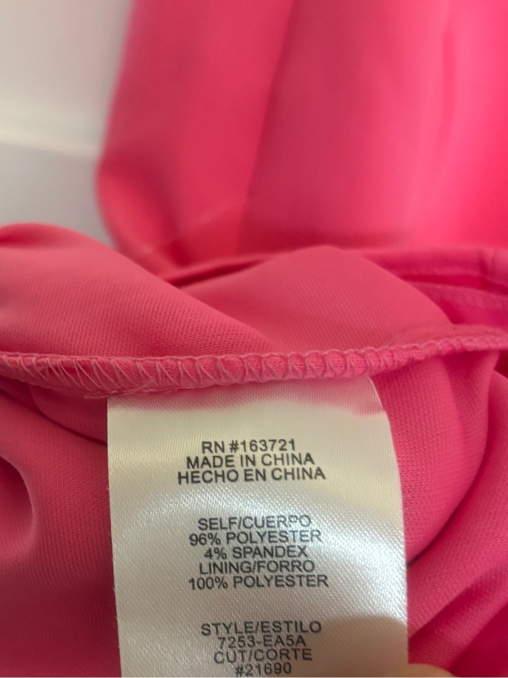 Seni & Cade Pink Bow Back Dress Size Medium - Picture 8 of 10
